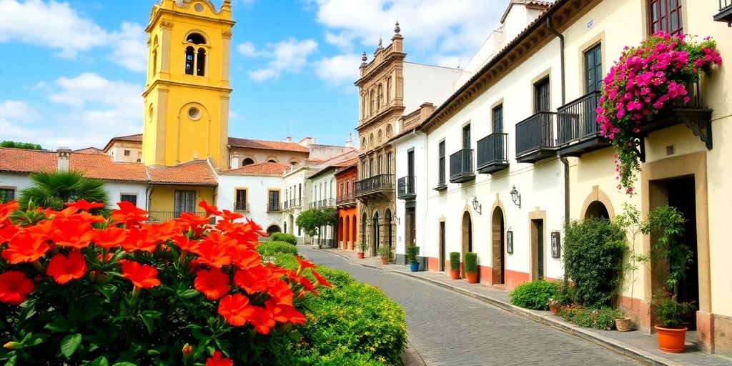 Vista de São João del Rei com arquitetura colonial.